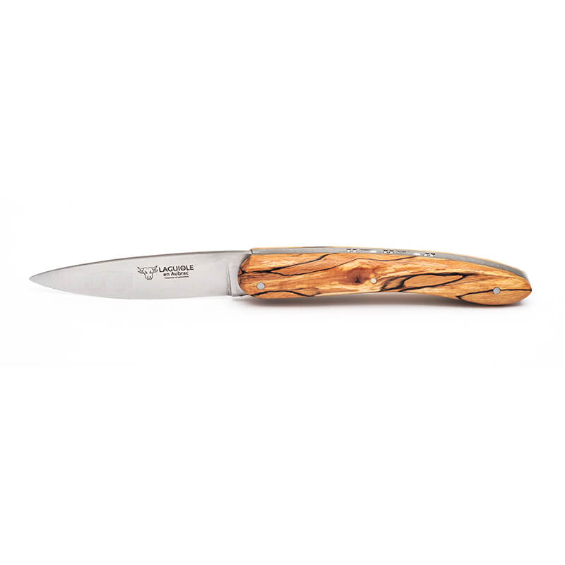 Laguiole en Aubrac Taschenmesser Lo Fau - 8,5 cm Klinge, Griff Aubrac-Holz weitere Ansicht Laguiole en Aubrac Taschenmesser Lo Fau - 8,5 cm Klinge, Griff Aubrac-Holz