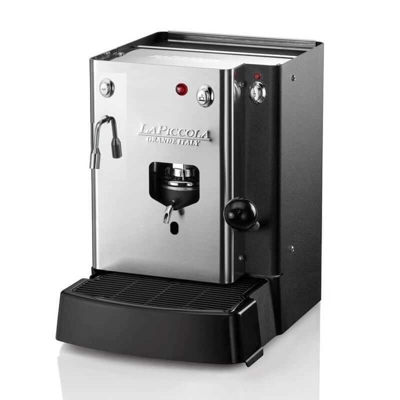 La Piccola Sara Aqua Nera schwarz Espressomaschine für ESE-Pads