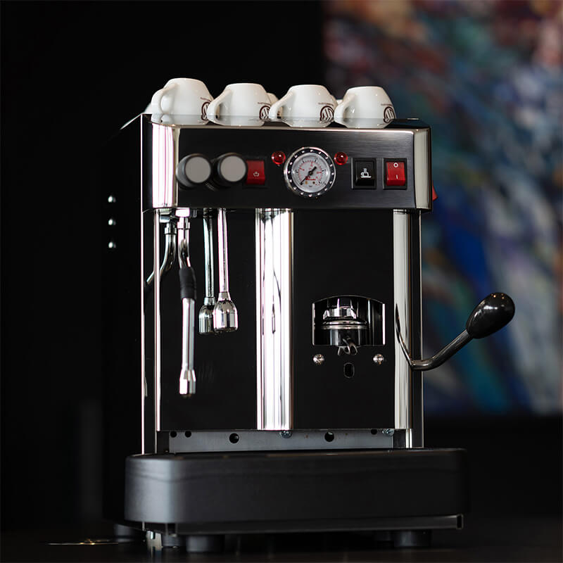 La Piccola Cecilia manuell Edelstahl 1-gruppig Espressomaschine für ESE-Pads