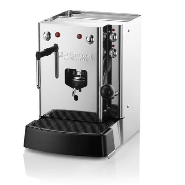 La Piccola Sara Vapore Acciaio Edelstahl Espressomaschine für ESE-Pads