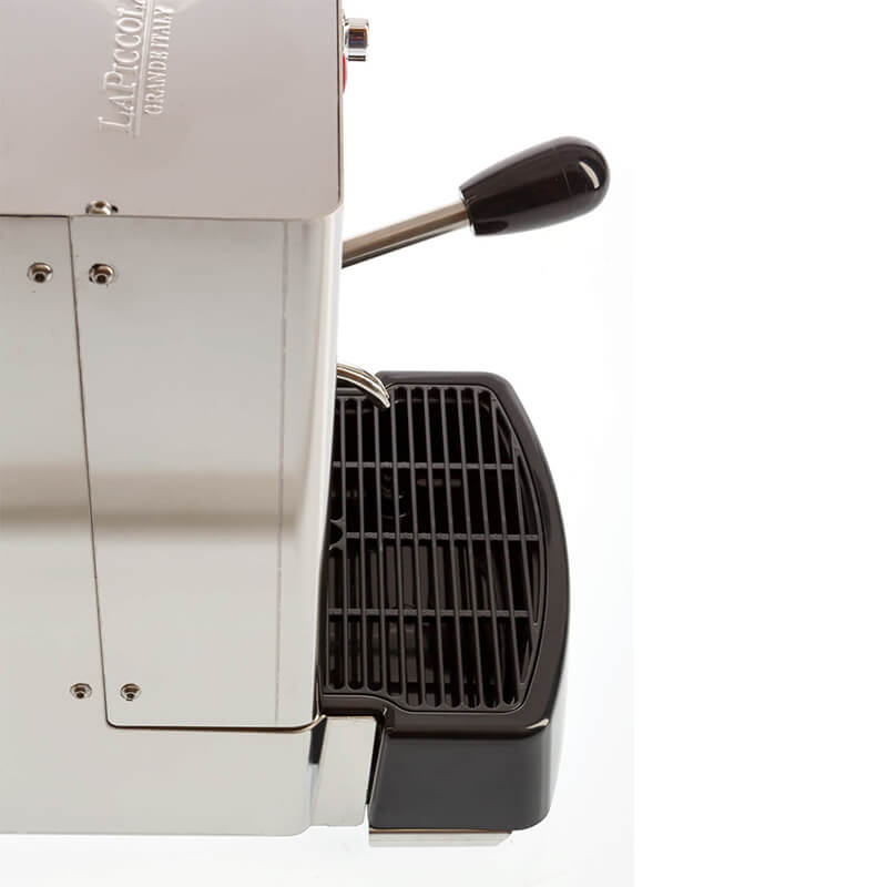 La Piccola Sara Vapore Acciaio Edelstahl Espressomaschine für ESE-Pads