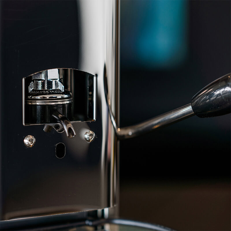 La Piccola Sara Vapore Acciaio Edelstahl Espressomaschine für ESE-Pads