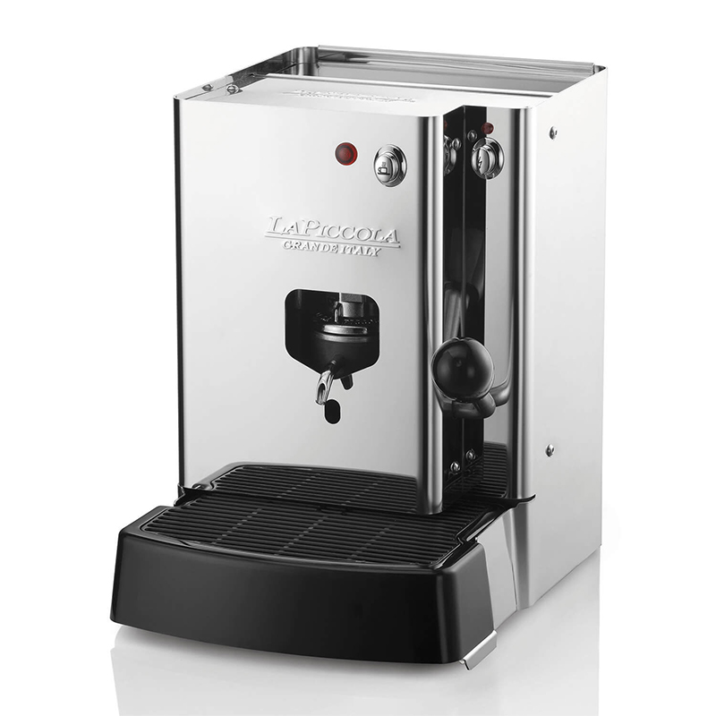 La Piccola Sara Classic Edelstahl Espressomaschine für ESE-Pads