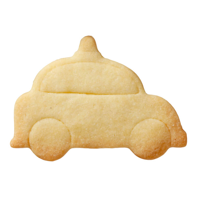 Ausstechform Polizeiauto 7,5 cm von Birkmann weitere Ansicht Ausstechform Polizeiauto 7,5 cm von Birkmann
