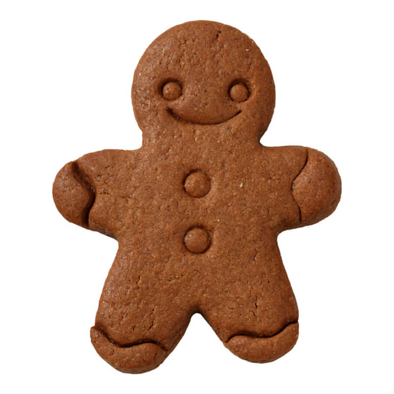 Ausstechform Gingerman mit Innenprägung 7,5 cm von Birkmann