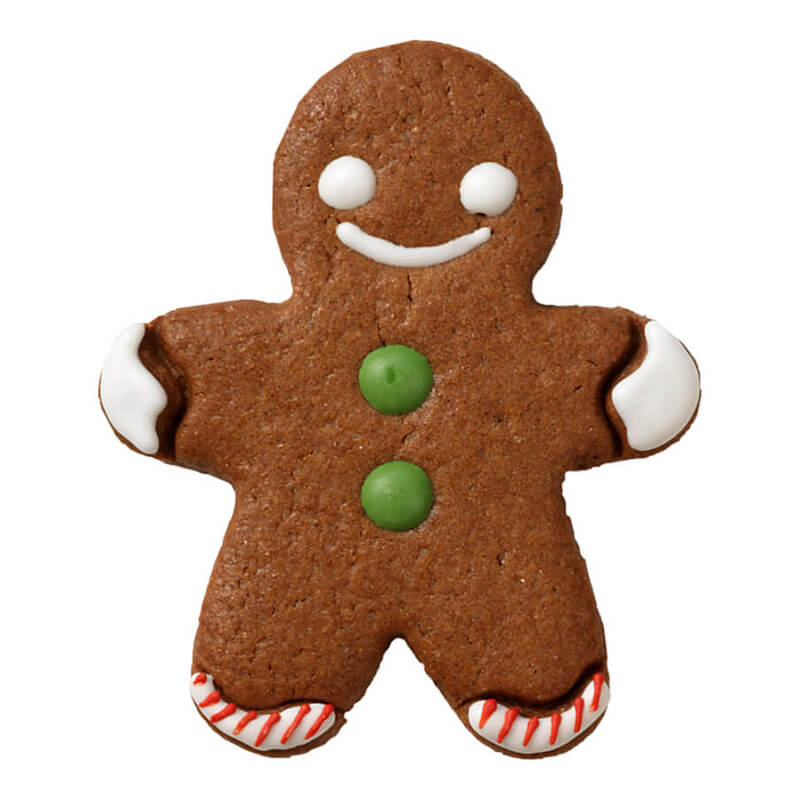 Ausstechform Gingerman mit Innenprägung 7,5 cm von Birkmann