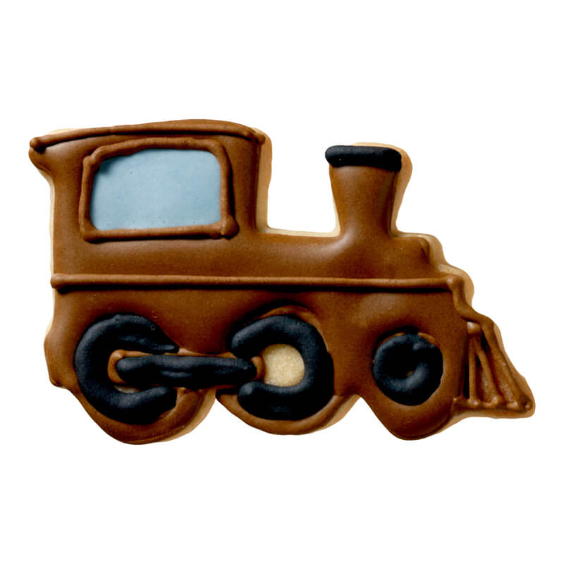 Ausstechform Eisenbahn 8 cm von Birkmann weitere Ansicht Ausstechform Eisenbahn 8 cm von Birkmann
