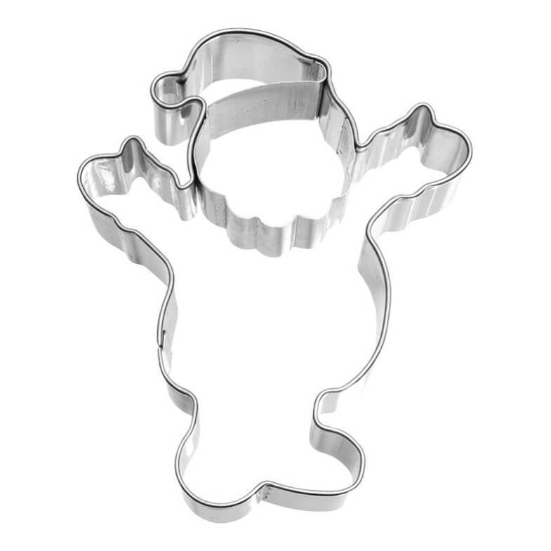 Ausstechform Santa Claus mit Innenprägung 8,5 cm von Birkmann weitere Ansicht Ausstechform Santa Claus mit Innenprägung 8,5 cm von Birkmann