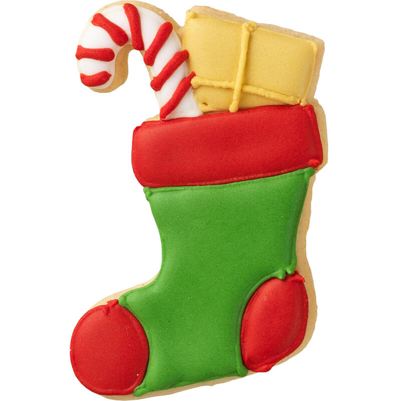 Ausstechform Weihnachtssocke mit Innenprägung 9 cm von Birkmann weitere Ansicht Ausstechform Weihnachtssocke mit Innenprägung 9 cm von Birkmann