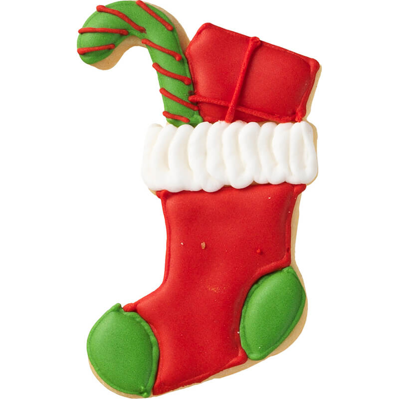 Ausstechform Weihnachtssocke mit Innenprägung 9 cm von Birkmann weitere Ansicht Ausstechform Weihnachtssocke mit Innenprägung 9 cm von Birkmann