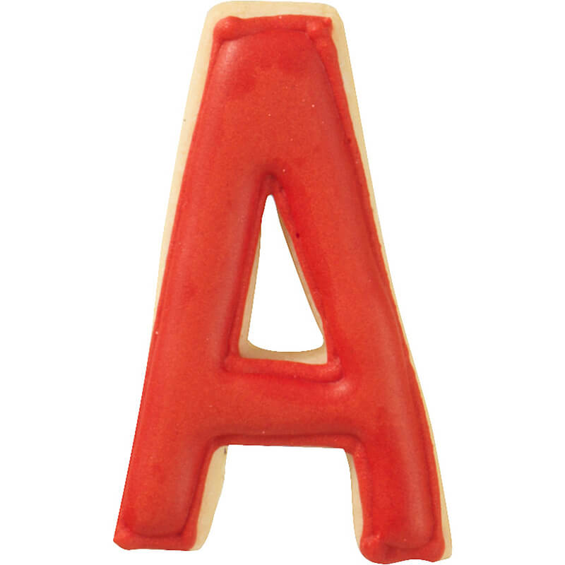 Ausstechform Buchstabe A aus Edelstahl 6 cm von Birkmann weitere Ansicht Ausstechform Buchstabe A aus Edelstahl 6 cm von Birkmann