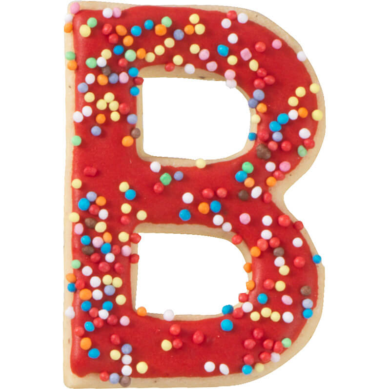 Ausstechform Buchstabe B aus Edelstahl 6 cm von Birkmann