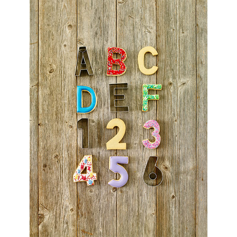 Ausstechform Buchstabe D aus Edelstahl 6 cm von Birkmann weitere Ansicht Ausstechform Buchstabe D aus Edelstahl 6 cm von Birkmann