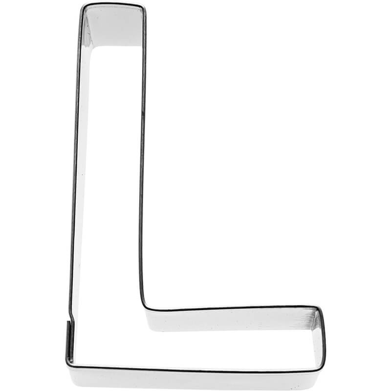Ausstechform Buchstabe L aus Edelstahl 6 cm von Birkmann weitere Ansicht Ausstechform Buchstabe L aus Edelstahl 6 cm von Birkmann