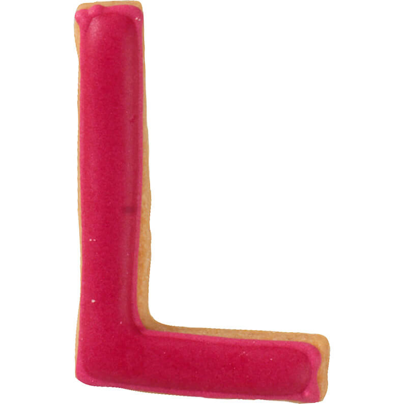 Ausstechform Buchstabe L aus Edelstahl 6 cm von Birkmann weitere Ansicht Ausstechform Buchstabe L aus Edelstahl 6 cm von Birkmann