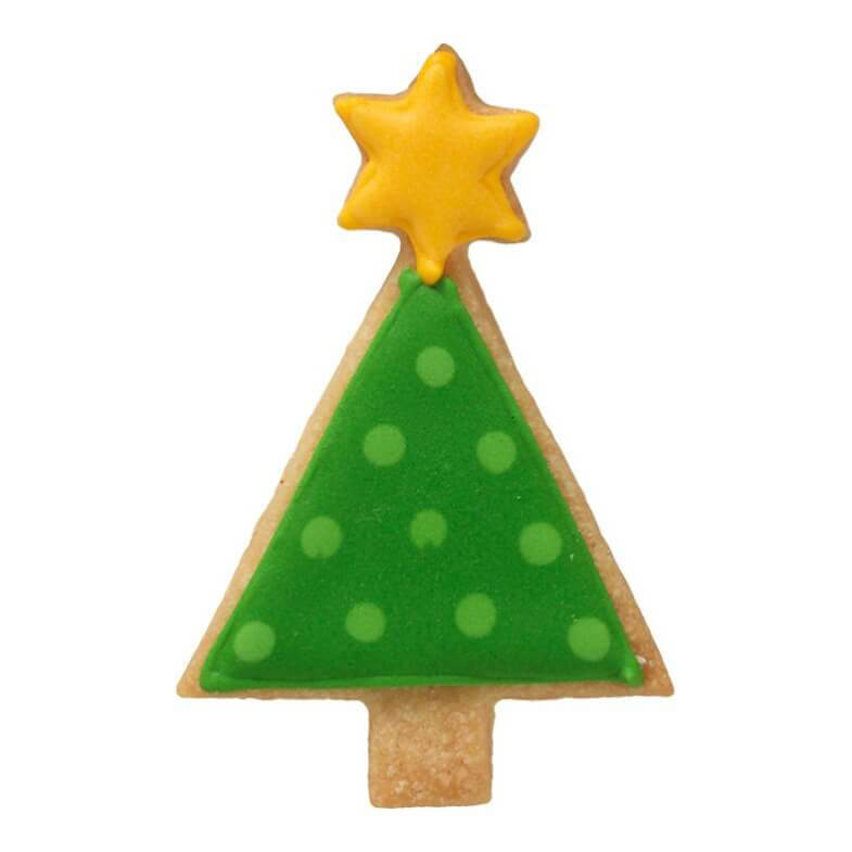 Ausstechform Weihnachtsbaum geometrisch 7,5 cm von Birkmann