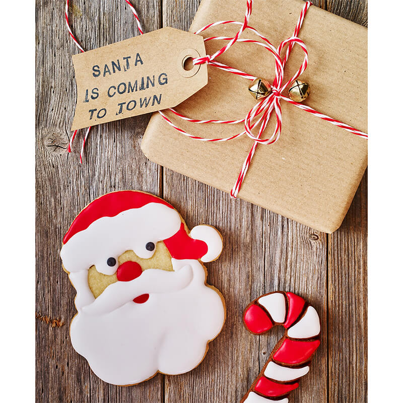 Ausstechform Weihnachtsmann-Gesicht mit Innenprägung 10,4 cm von Birkmann weitere Ansicht Ausstechform Weihnachtsmann-Gesicht mit Innenprägung 10,4 cm von Birkmann