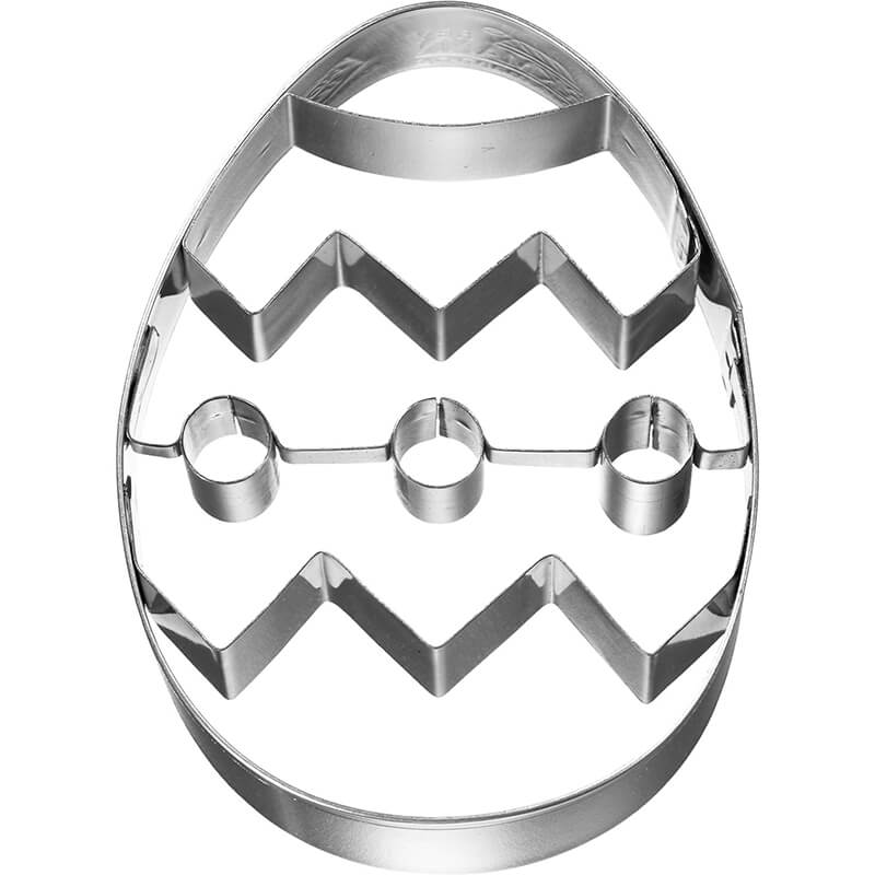 Ausstechform Ei 1 mit Innenprägung, 8 cm von Birkmann weitere Ansicht Ausstechform Ei 1 mit Innenprägung, 8 cm von Birkmann