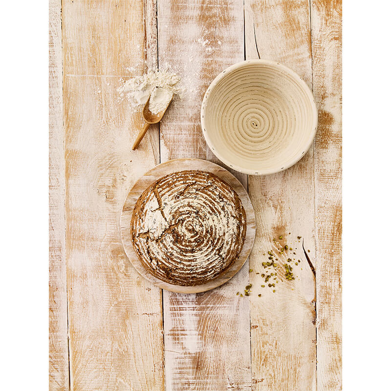 Gärkörbchen rund für Brote bis 1000 g, klein Ø 20 cm, Höhe 8,5 cm von Birkmann