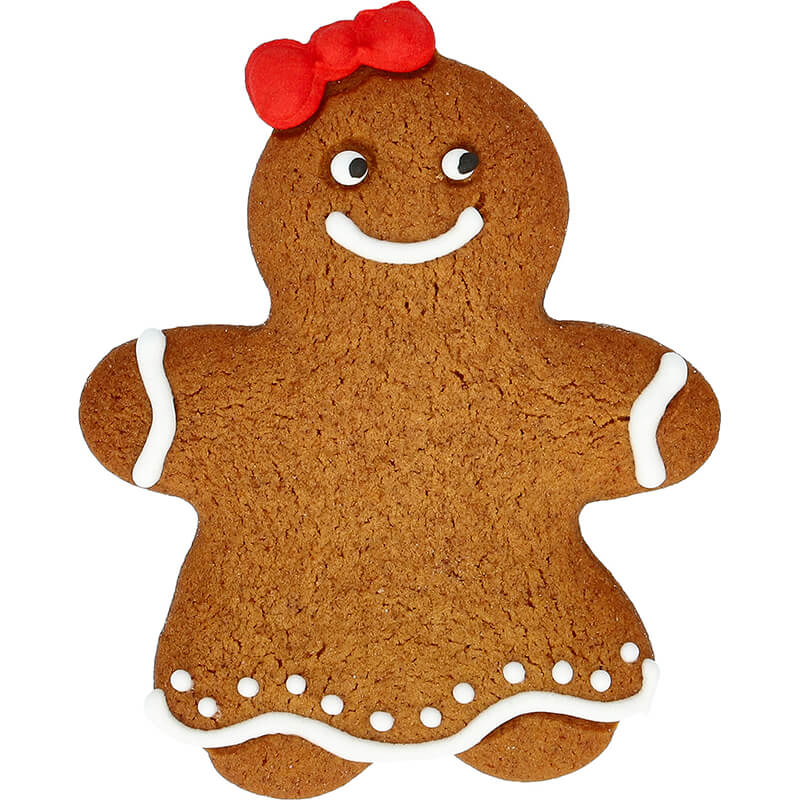 Ausstechform Lebkuchenfrau klein mit Innenprägung 8 cm von Birkmann weitere Ansicht Ausstechform Lebkuchenfrau klein mit Innenprägung 8 cm von Birkmann