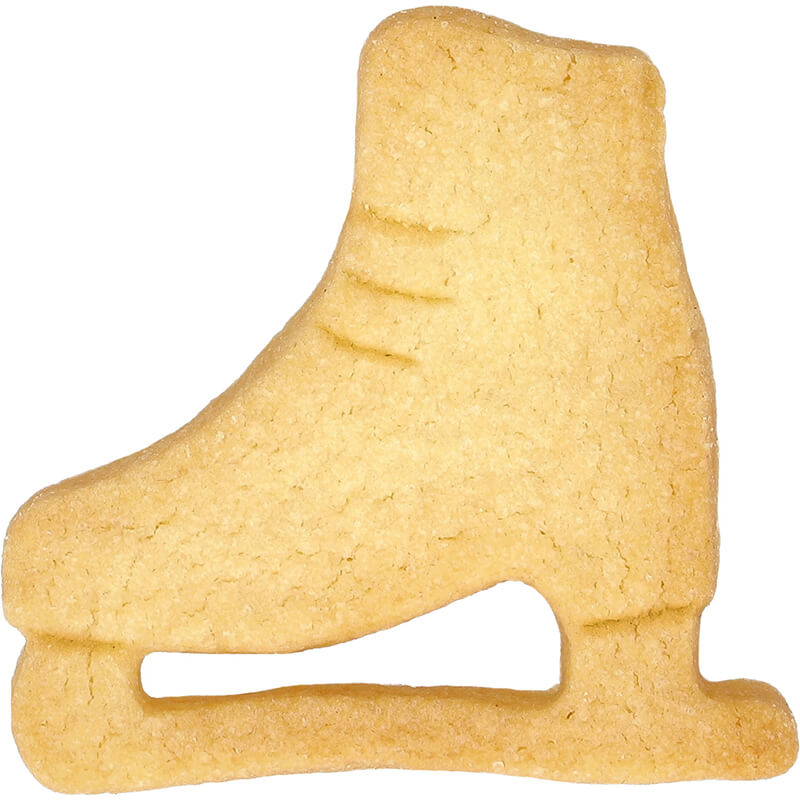 Ausstechform Schlittschuh mit Innenprägung 6 cm von Birkmann weitere Ansicht Ausstechform Schlittschuh mit Innenprägung 6 cm von Birkmann