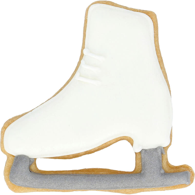 Ausstechform Schlittschuh mit Innenprägung 6 cm von Birkmann weitere Ansicht Ausstechform Schlittschuh mit Innenprägung 6 cm von Birkmann
