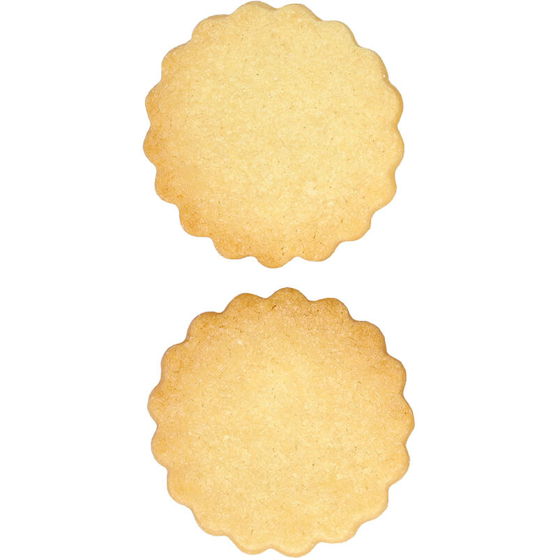 Ausstechform Linzer Engel 5 cm doppelseitig nutzbar mit Banderole von Birkmann weitere Ansicht Ausstechform Linzer Engel 5 cm doppelseitig nutzbar mit Banderole von Birkmann