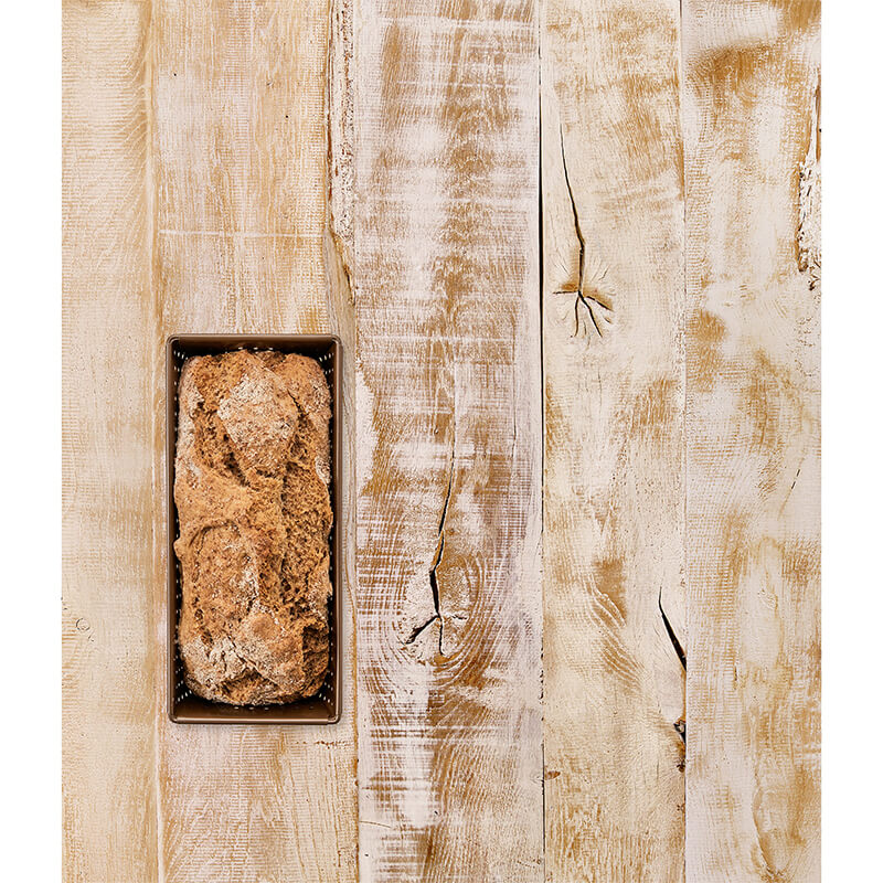Brotbackform Laib und Seele perforiert mit Antihaftbeschichtung Höhe 7,5 cm, 25 cm