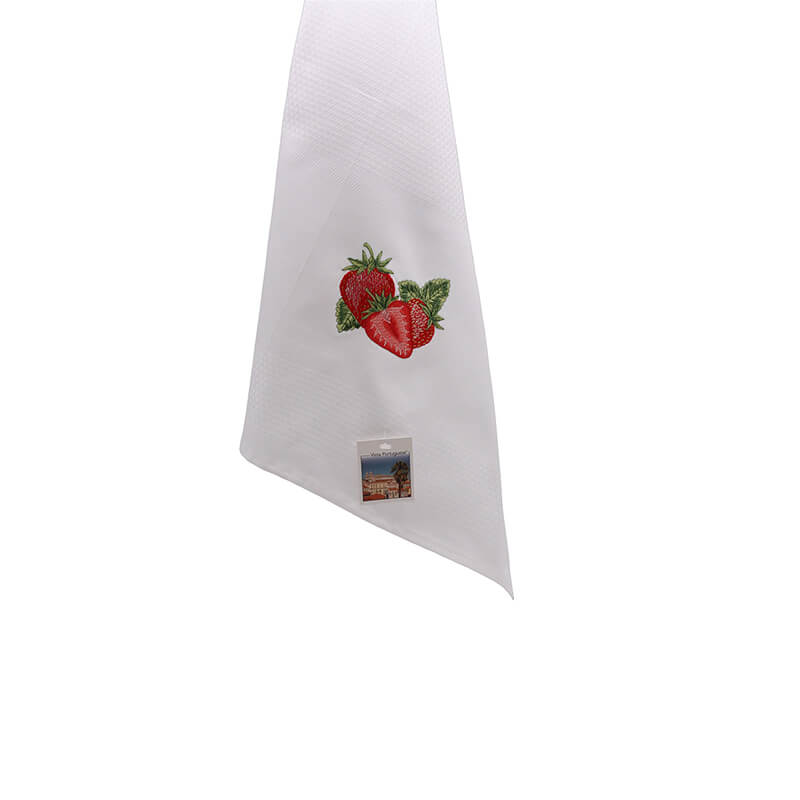 Geschirrtuch Erdbeere weiß aus Baumwolle, 50 x 70 cm von Vista Portuguese weitere Ansicht Geschirrtuch Erdbeere weiß aus Baumwolle, 50 x 70 cm von Vista Portuguese