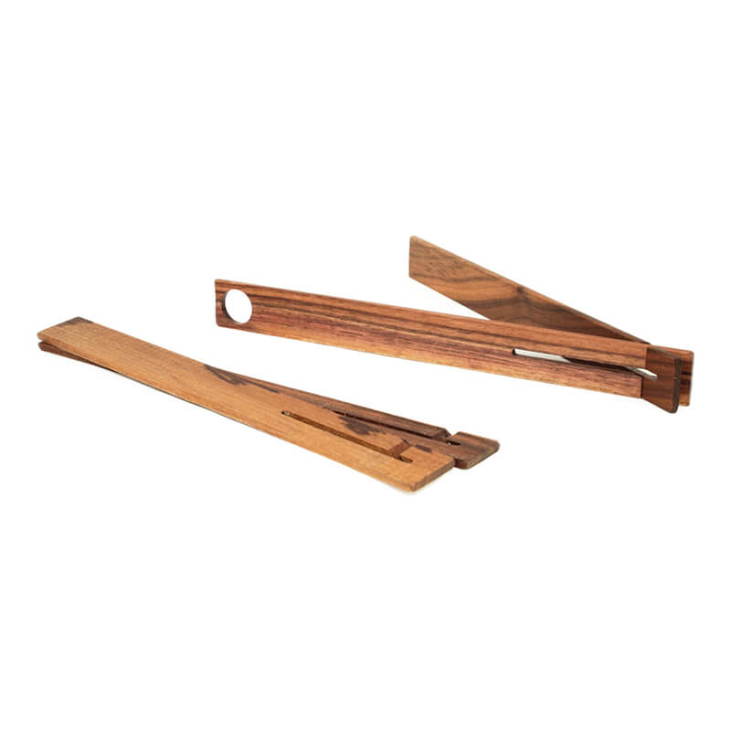 Tongs Salat - Zange aus Nussbaum, 29 cm von designimdorf weitere Ansicht Tongs Salat - Zange aus Nussbaum, 29 cm von designimdorf