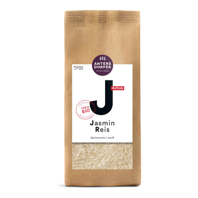 Bio Jasmin Reis weiß von Antersdorfer Mühle, 500 g