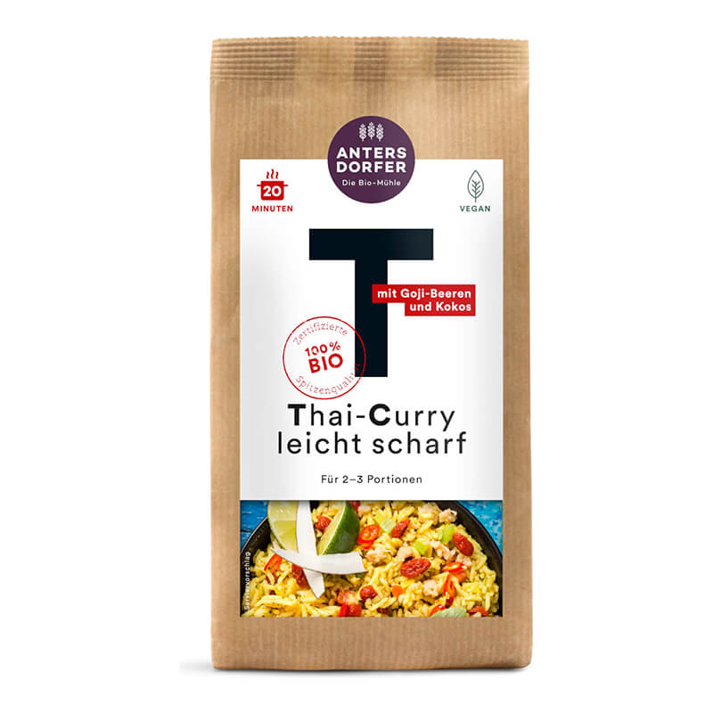 Bio Thai Curry leicht scharf von Antersdorfer Mühle, 150 g