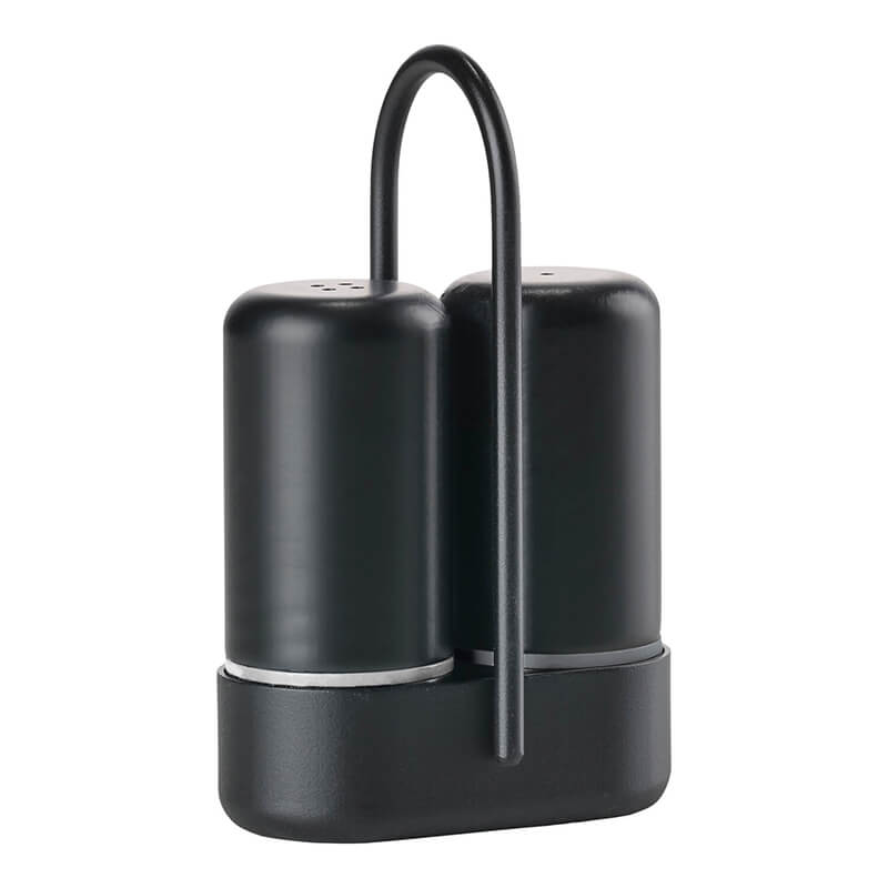 Zone Salz & Pfeffer Streuer Set - 6,5 x 3 x 9 cm, schwarz weitere Ansicht Zone Salz & Pfeffer Streuer Set - 6,5 x 3 x 9 cm, schwarz