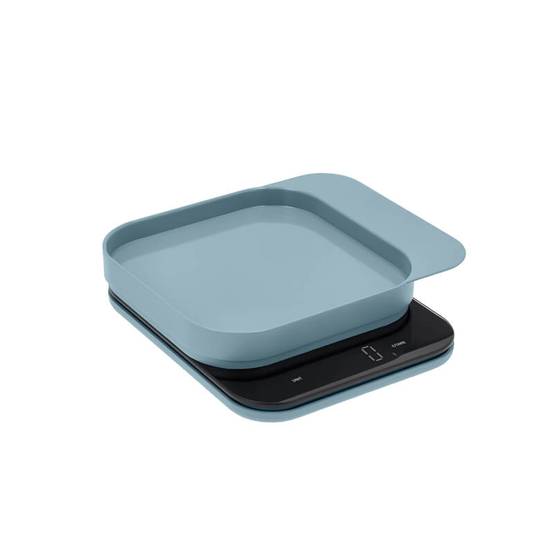 Rosti Mensura digitale Küchenwaage mit Schüssel, dusty blue weitere Ansicht Rosti Mensura digitale Küchenwaage mit Schüssel, dusty blue