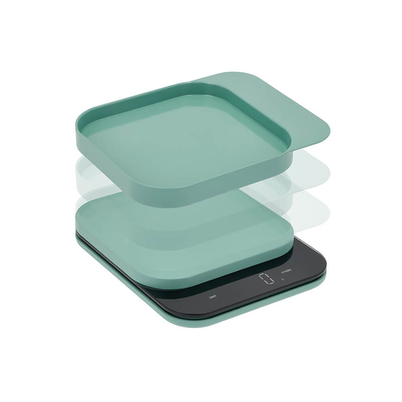 Rosti Mensura digitale Küchenwaage mit Schüssel, nordic green weitere Ansicht Rosti Mensura digitale Küchenwaage mit Schüssel, nordic green