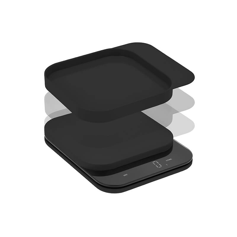 Rosti Mensura digitale Küchenwaage mit Schüssel, schwarz weitere Ansicht Rosti Mensura digitale Küchenwaage mit Schüssel, schwarz