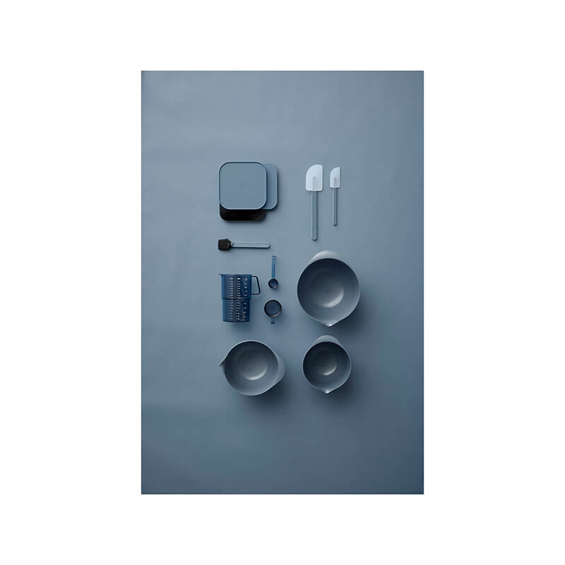 Rosti Messbecher Set 3-teilig aus Kunststoff, dusty blue weitere Ansicht Rosti Messbecher Set 3-teilig aus Kunststoff, dusty blue