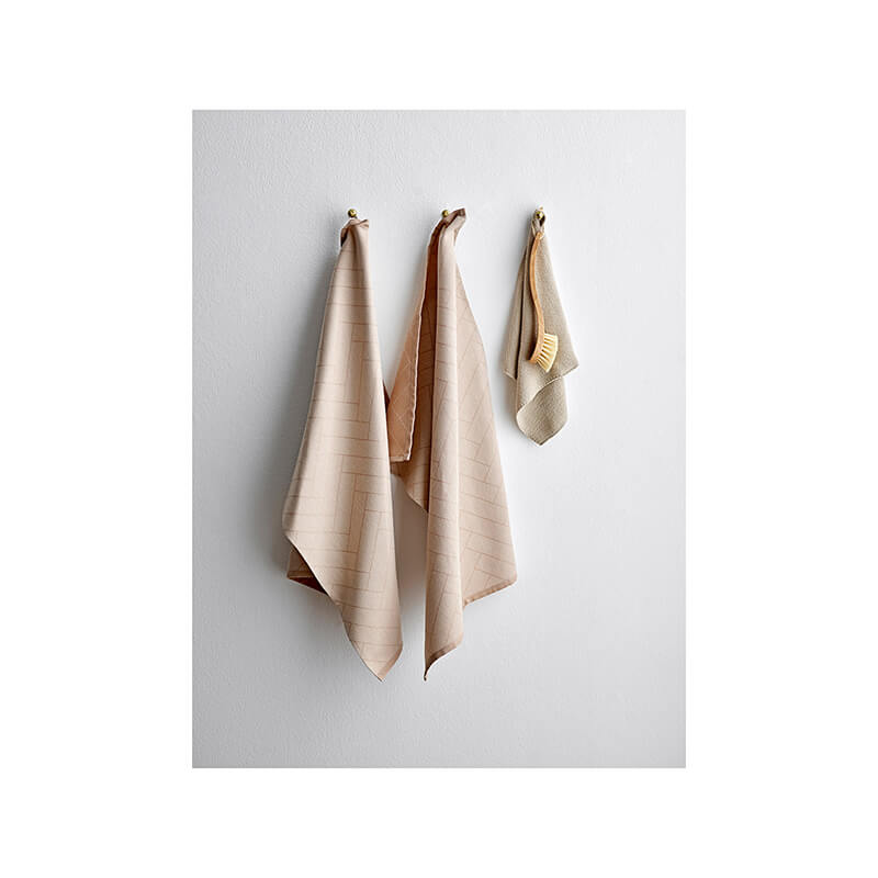 Södahl Putzlappen Soft aus Baumwolle 30 x 30 cm 3er Pack, grau weitere Ansicht Södahl Putzlappen Soft aus Baumwolle 30 x 30 cm 3er Pack, grau