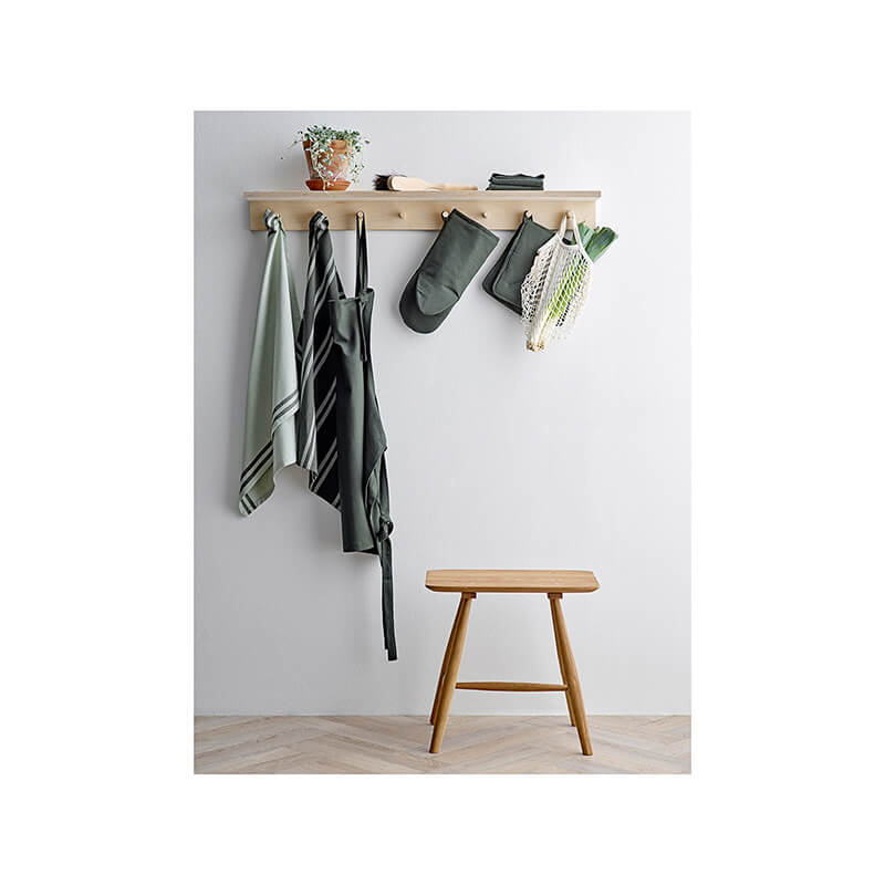 Södahl Putzlappen Soft aus Baumwolle 30 x 30 cm 3er Pack, Forest Green weitere Ansicht Södahl Putzlappen Soft aus Baumwolle 30 x 30 cm 3er Pack, Forest Green