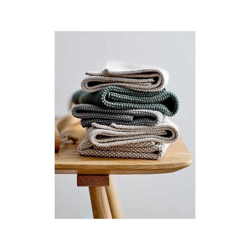 Södahl Putzlappen Soft aus Baumwolle 30 x 30 cm 3er Pack, Forest Green weitere Ansicht Södahl Putzlappen Soft aus Baumwolle 30 x 30 cm 3er Pack, Forest Green