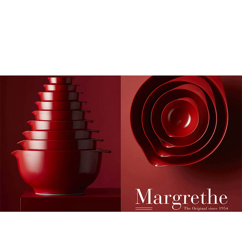 Rosti Rührschüssel New Margrethe rot, 750 ml weitere Ansicht Rosti Rührschüssel New Margrethe rot, 750 ml
