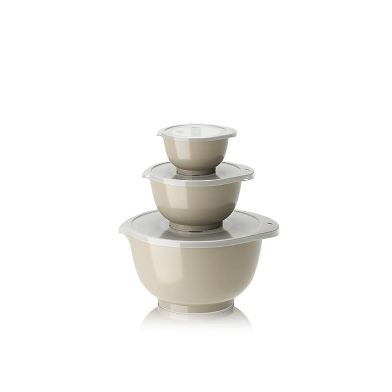 Rosti Rührschüssel New Margrethe Set 6-teilig in humus, 250 ml, 750 ml & 3,0 l weitere Ansicht Rosti Rührschüssel New Margrethe Set 6-teilig in humus, 250 ml, 750 ml & 3,0 l