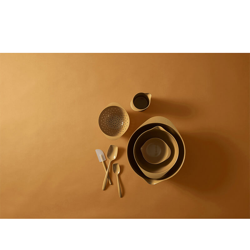 Rosti Kochlöffel breit New Classic curry, 27,5 cm