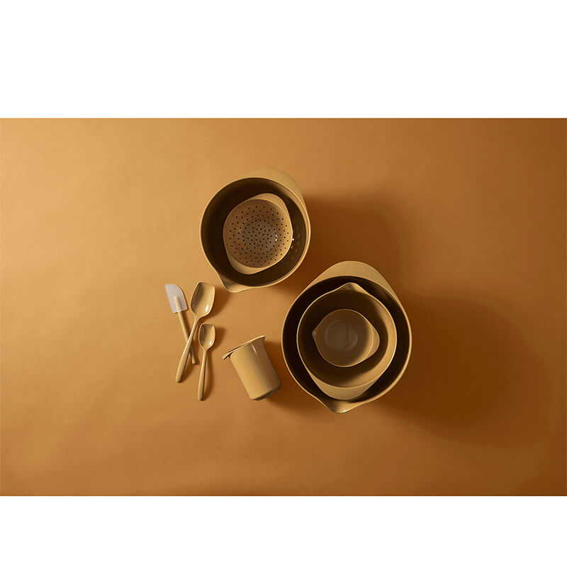 Rosti Kochlöffel breit New Classic curry, 27,5 cm