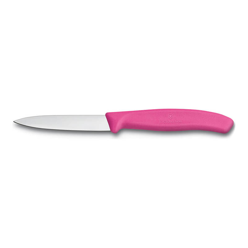 Victorinox Gemüsemesser Swiss Classic 8 cm mit geradem Schliff, Griff pink weitere Ansicht Victorinox Gemüsemesser Swiss Classic 8 cm mit geradem Schliff, Griff pink