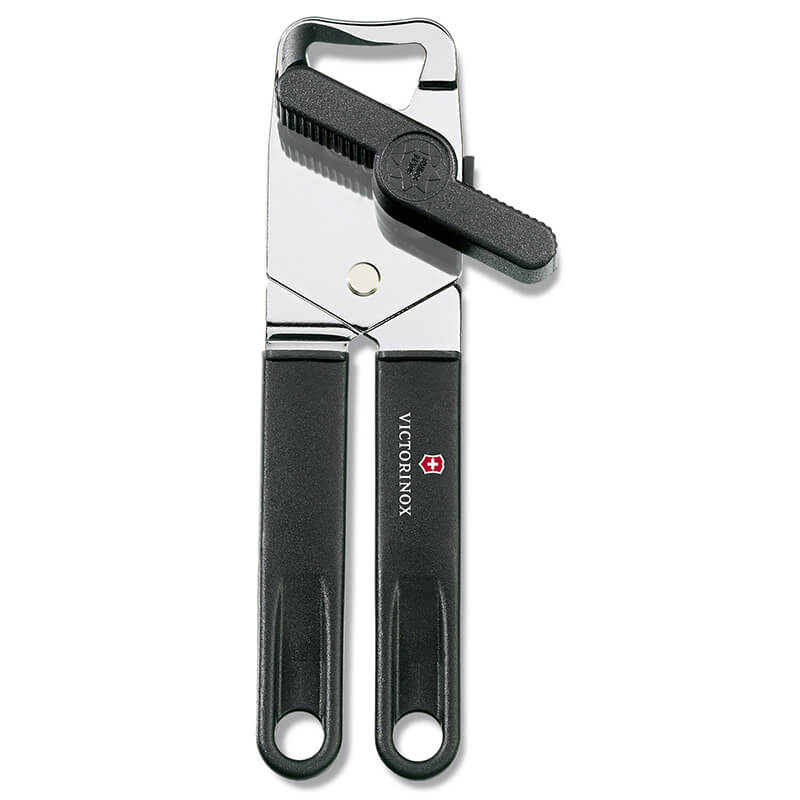 Victorinox Universal-Dosenöffner aus Edelstahl & Kunststoff, schwarz weitere Ansicht Victorinox Universal-Dosenöffner aus Edelstahl & Kunststoff, schwarz