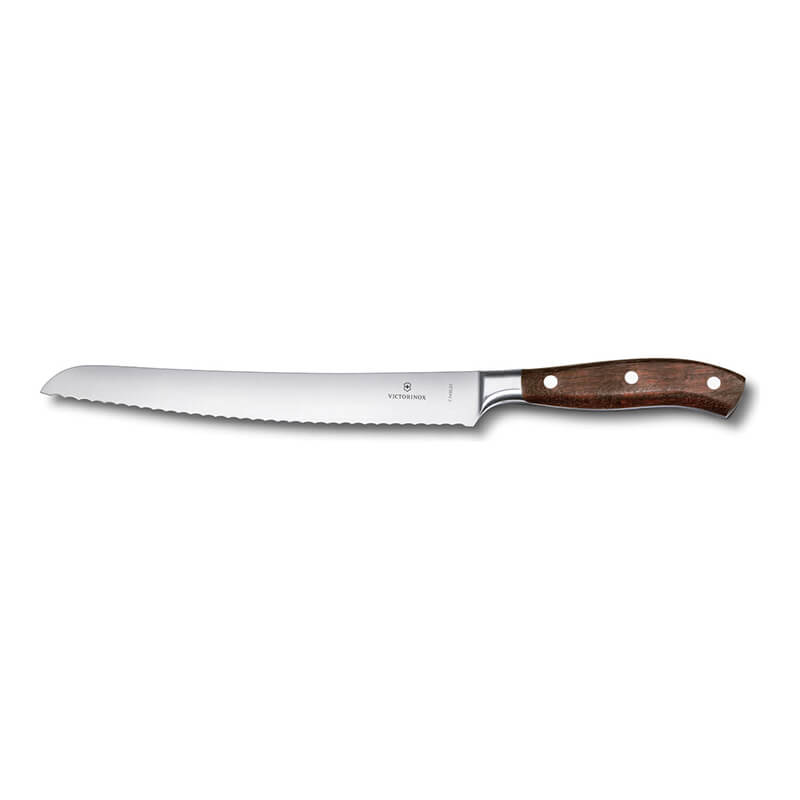 Victorinox Brotmesser Grand Maître 23 cm mit Wellenschliff, Griff Ahorn weitere Ansicht Victorinox Brotmesser Grand Maître 23 cm mit Wellenschliff, Griff Ahorn