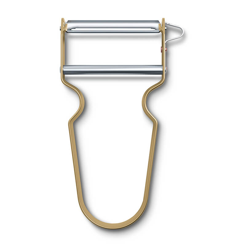 Victorinox Sparschäler Rex mit gerader Klinge, cashew weitere Ansicht Victorinox Sparschäler Rex mit gerader Klinge, cashew