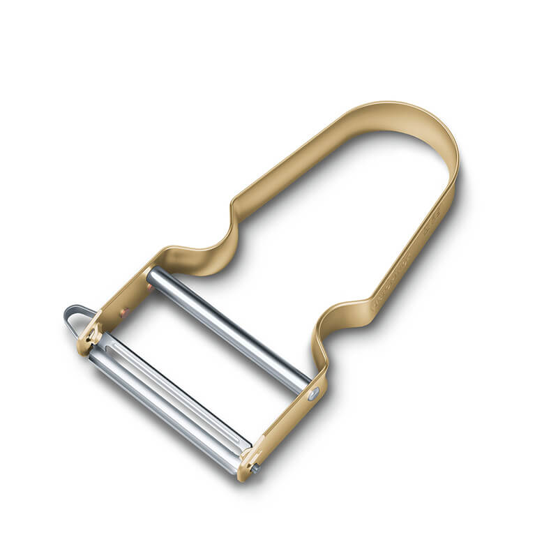 Victorinox Sparschäler Rex mit gerader Klinge, cashew weitere Ansicht Victorinox Sparschäler Rex mit gerader Klinge, cashew