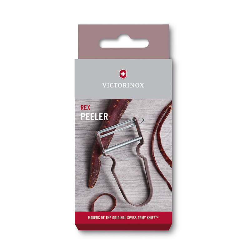 Victorinox Sparschäler Rex mit gerader Klinge, lavendel weitere Ansicht Victorinox Sparschäler Rex mit gerader Klinge, lavendel